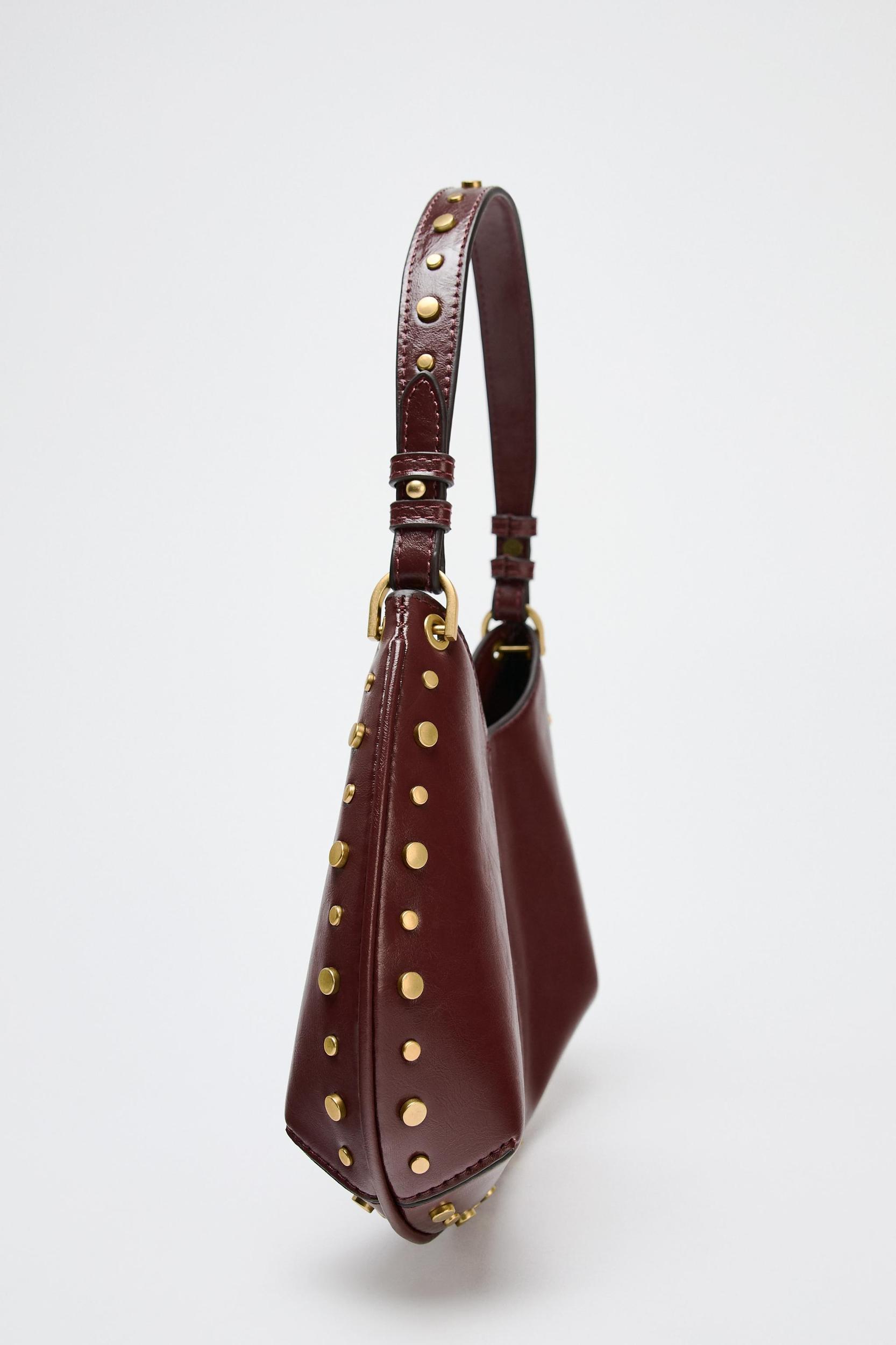 STUDDED SHOULDER BAG Product Image