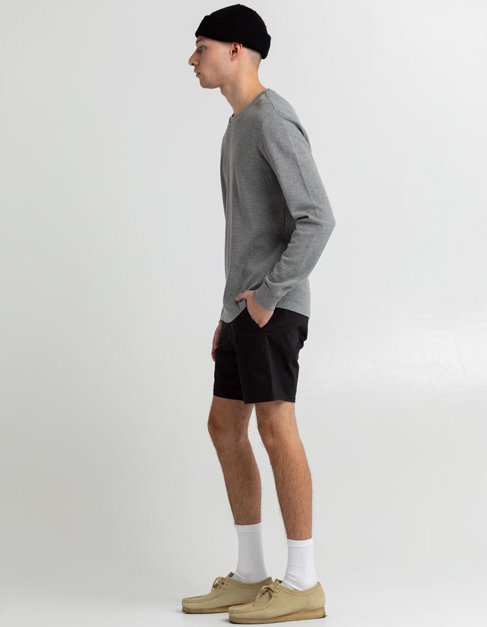 RSQ Mens Shorter 6" Chino Shorts - WASHED NAVY Product Image