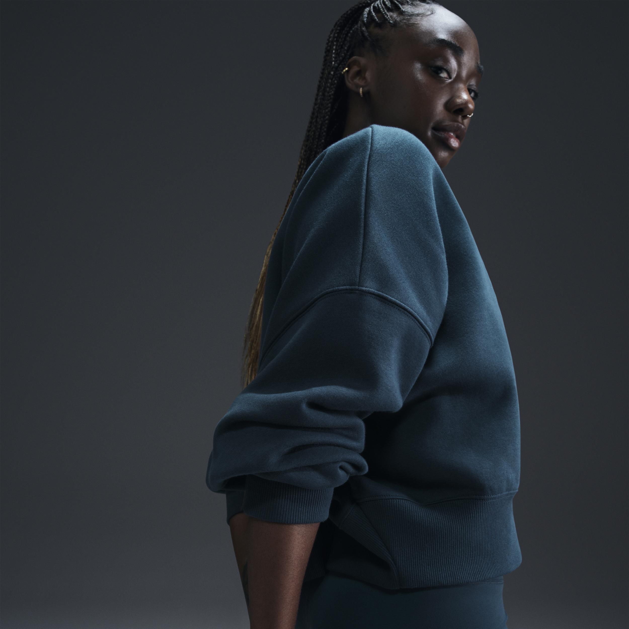 Women's Nike Sportswear Phoenix Fleece Over-Oversized Crew-Neck Sweatshirt Product Image
