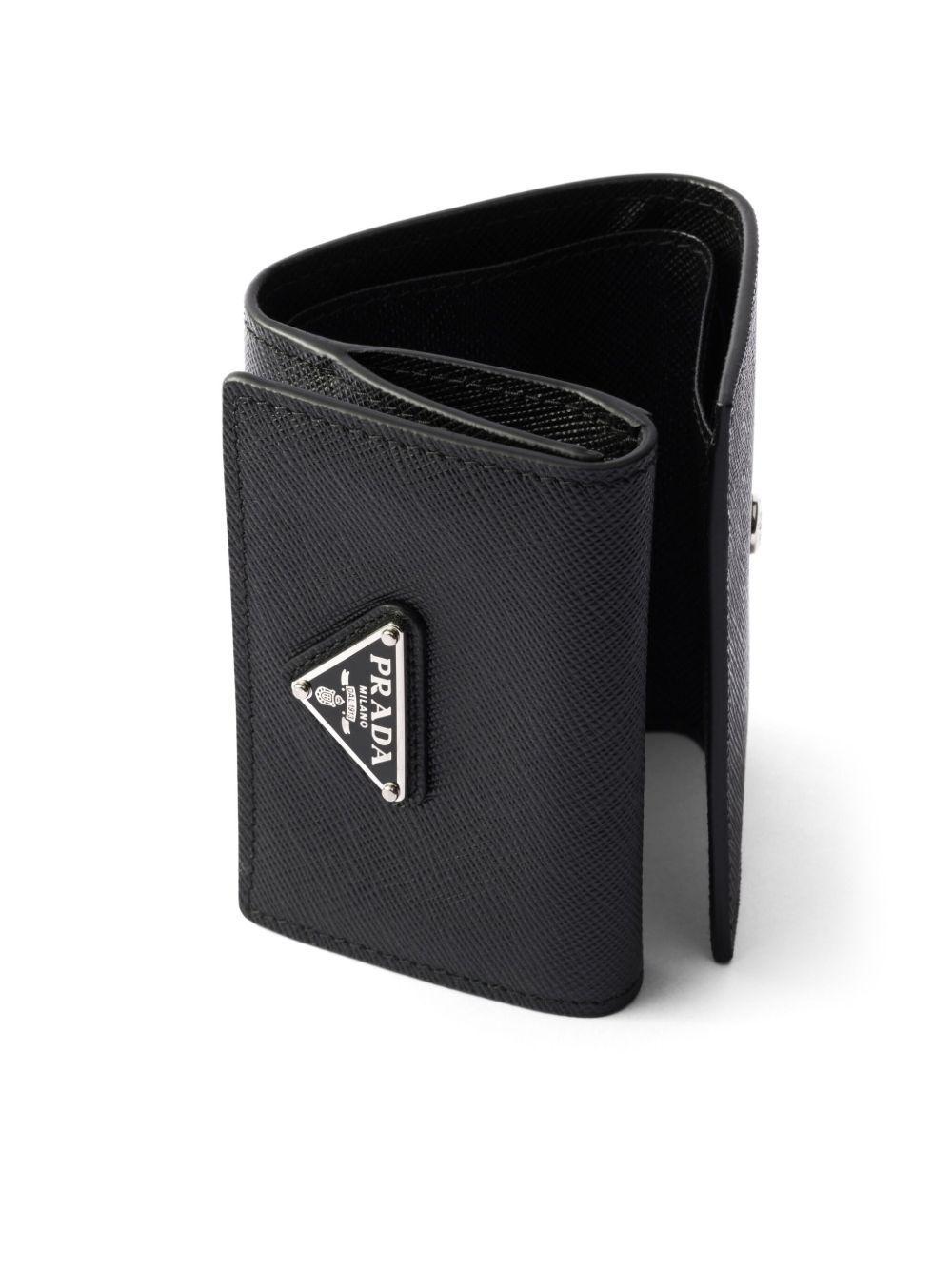small Saffiano leather wallet Product Image