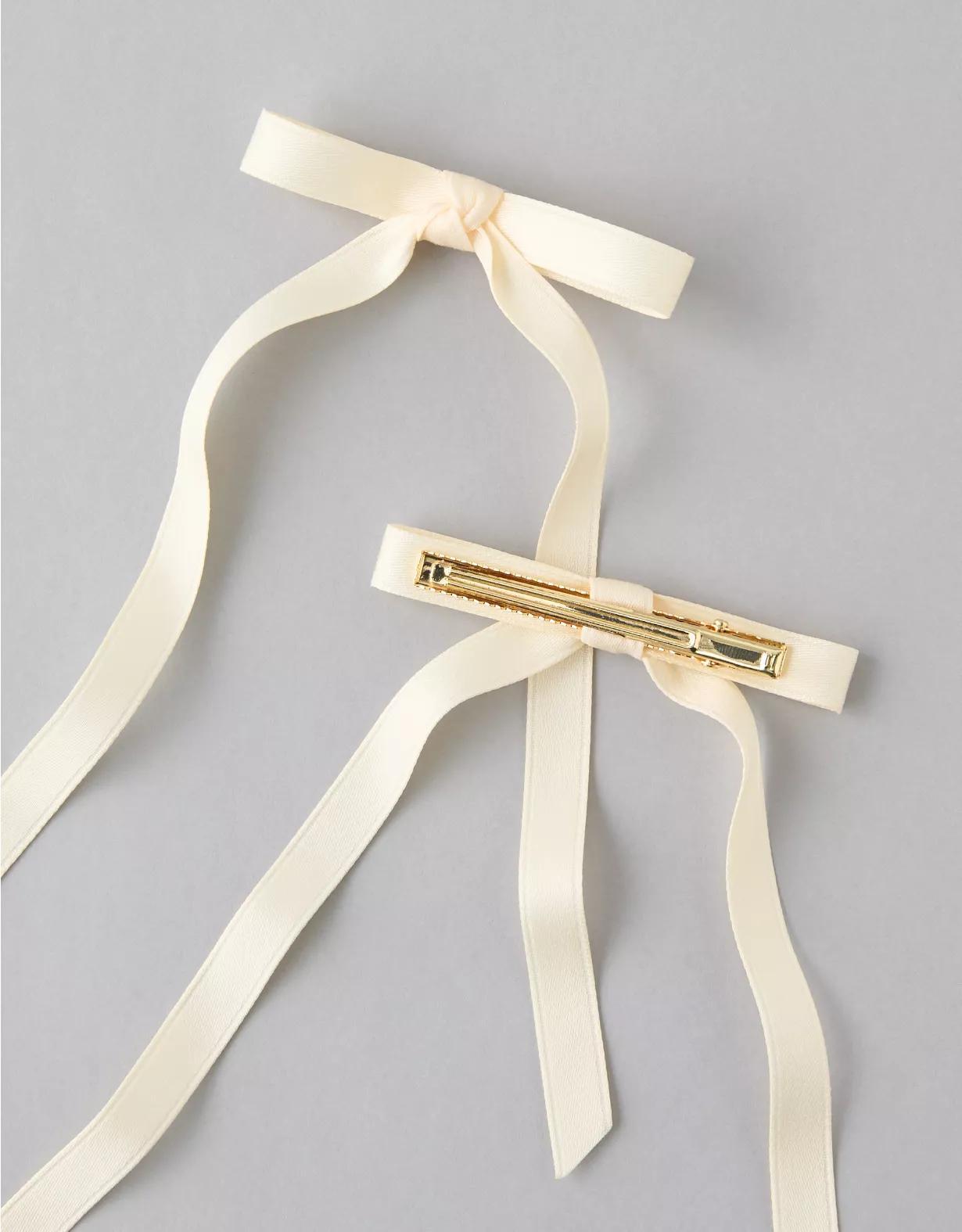 AE Skinny Bow Clips 2-Pack Product Image