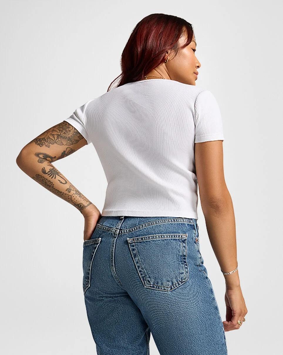 Ribbed Slim T-Shirt Product Image