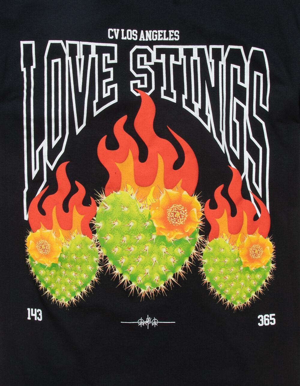 CVLA Stinging Love Mens Tee - BLACK Product Image