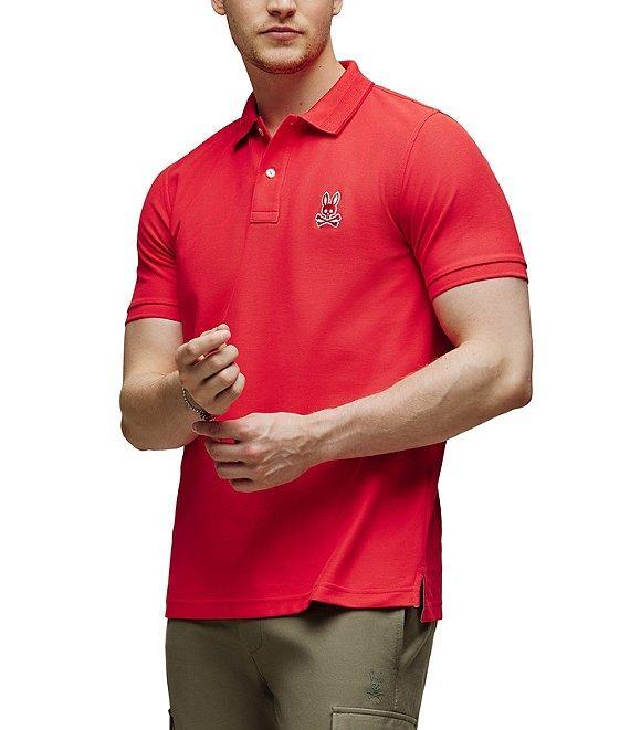 Psycho Bunny Ryder Pique Short Sleeve Polo Shirt Product Image