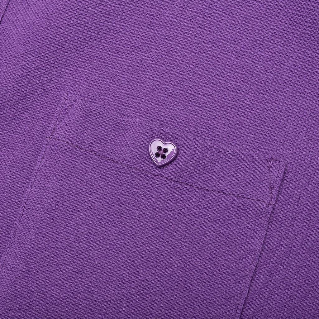 Big Polo Shirt - Purple Male Product Image