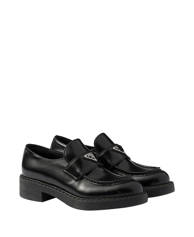 brushed leather derby shoes Product Image