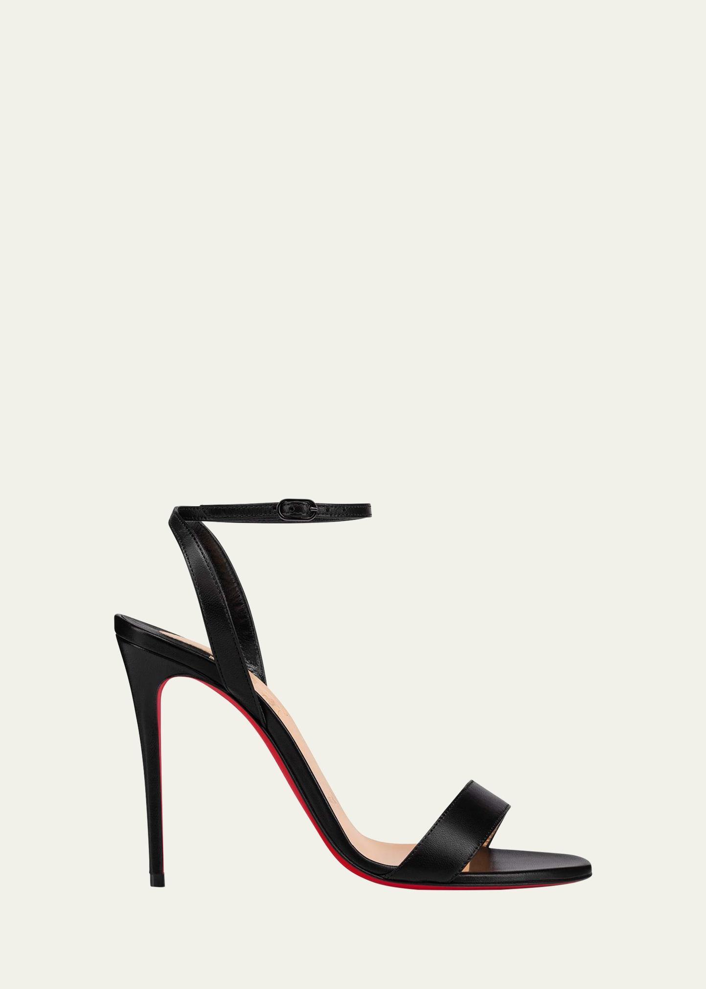 Loubigirl Ankle-Strap Red Sole Sandals Product Image