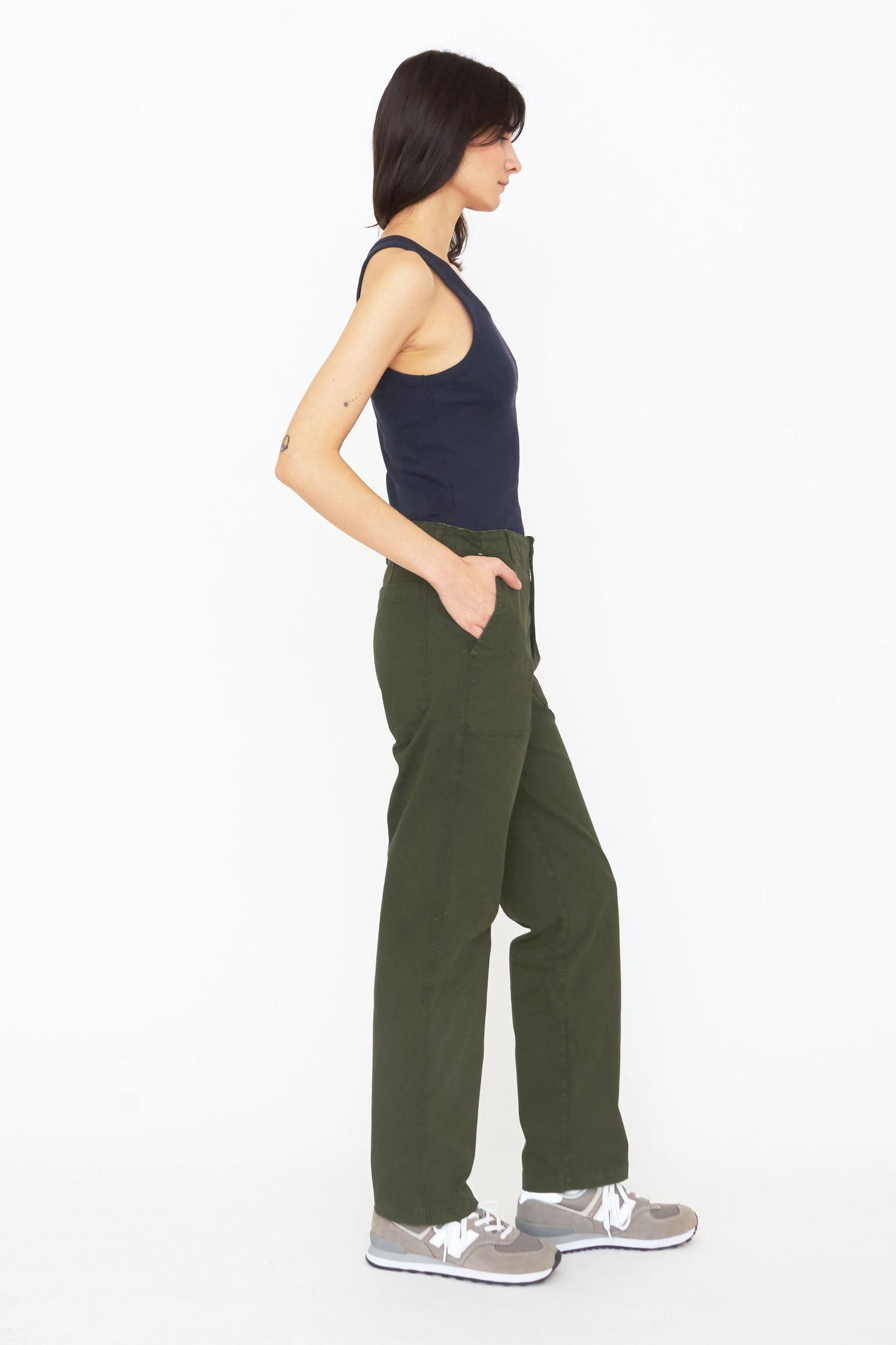 The City Pants - Olive Female Product Image