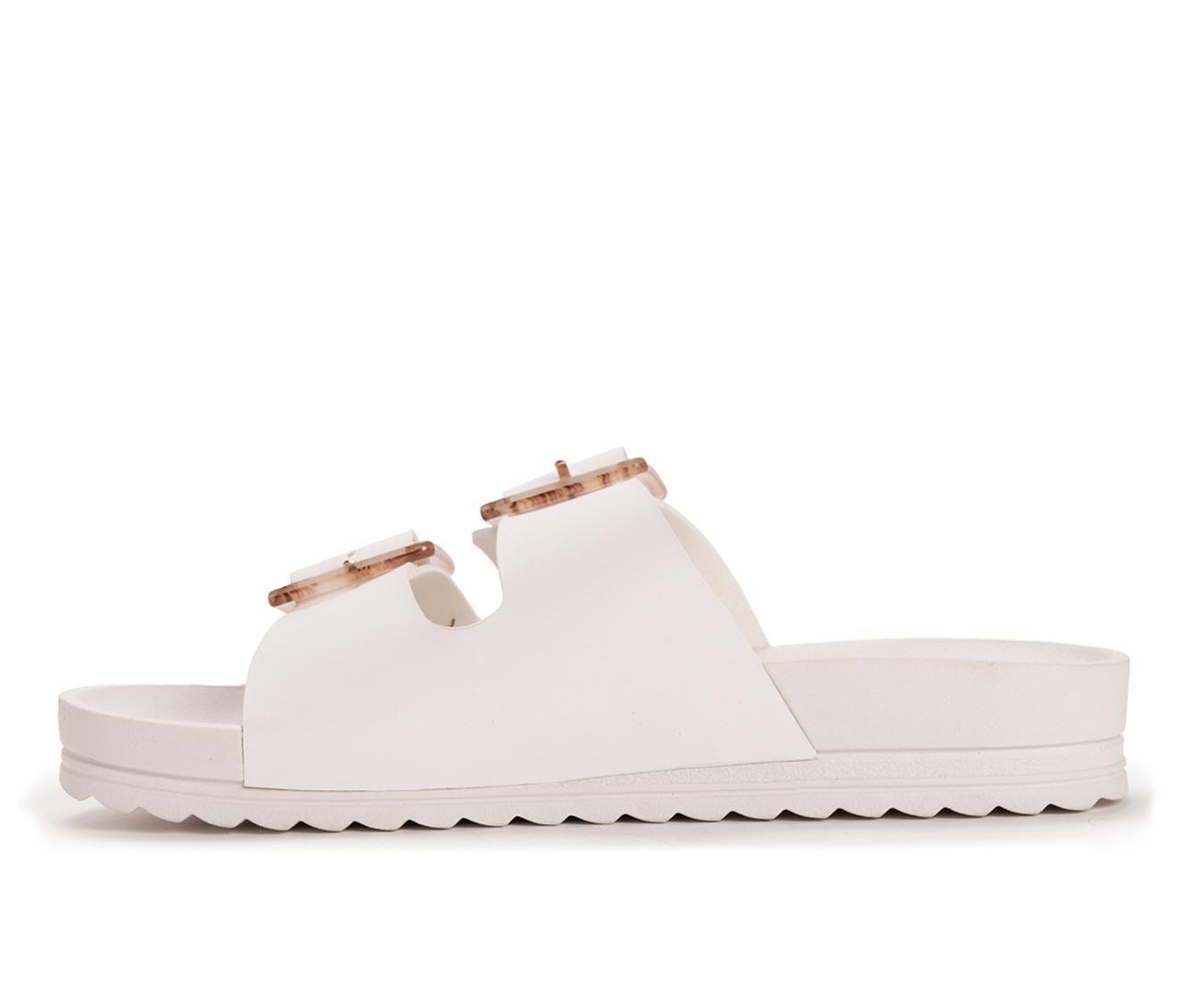 Women's MUK LUKS Grand Cayman Footbed Sandals Product Image