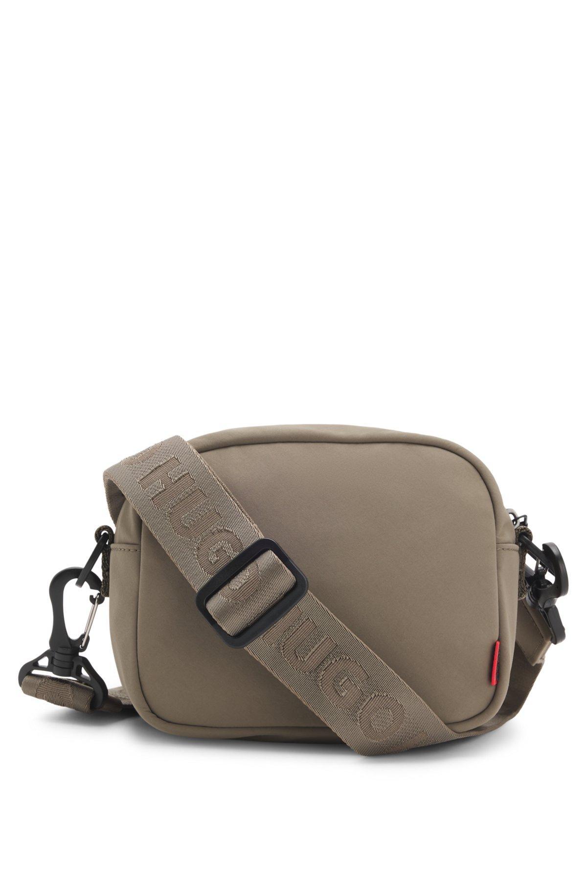 Crossbody bag with 3D rubber logo patch Product Image