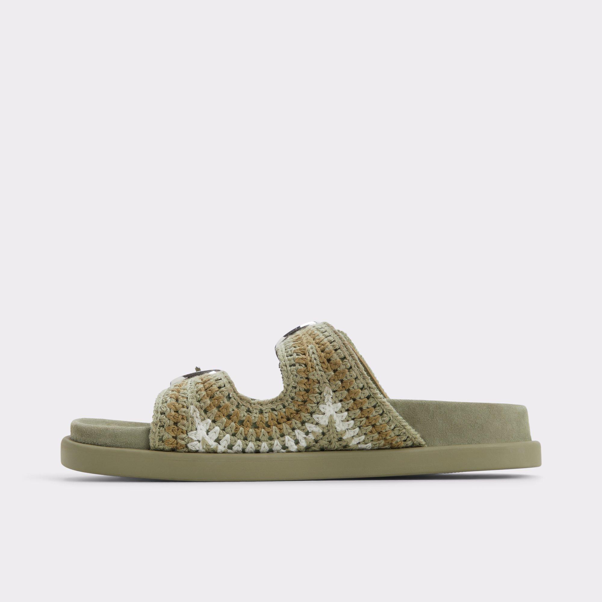 ALDO Bohodream - Women's Footbed Sandal Sandals - Beige, Size 8.5 Product Image