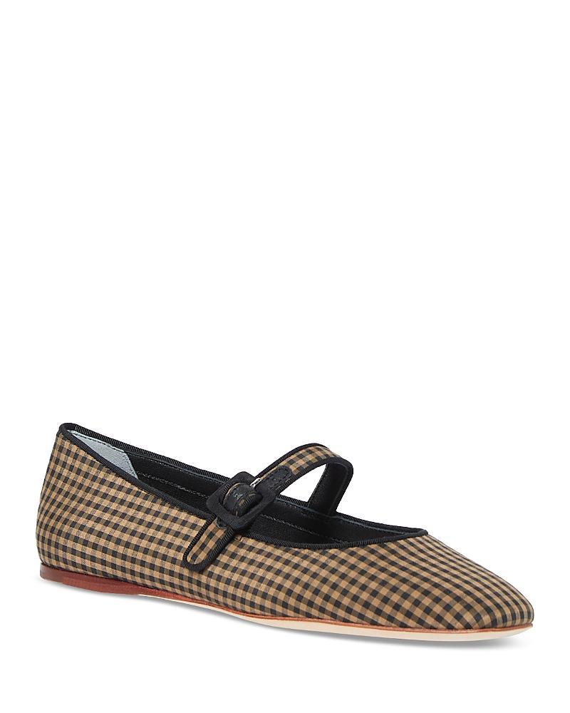 Loeffler Randall Womens Ginger Mo Ankle Strap Flats Product Image