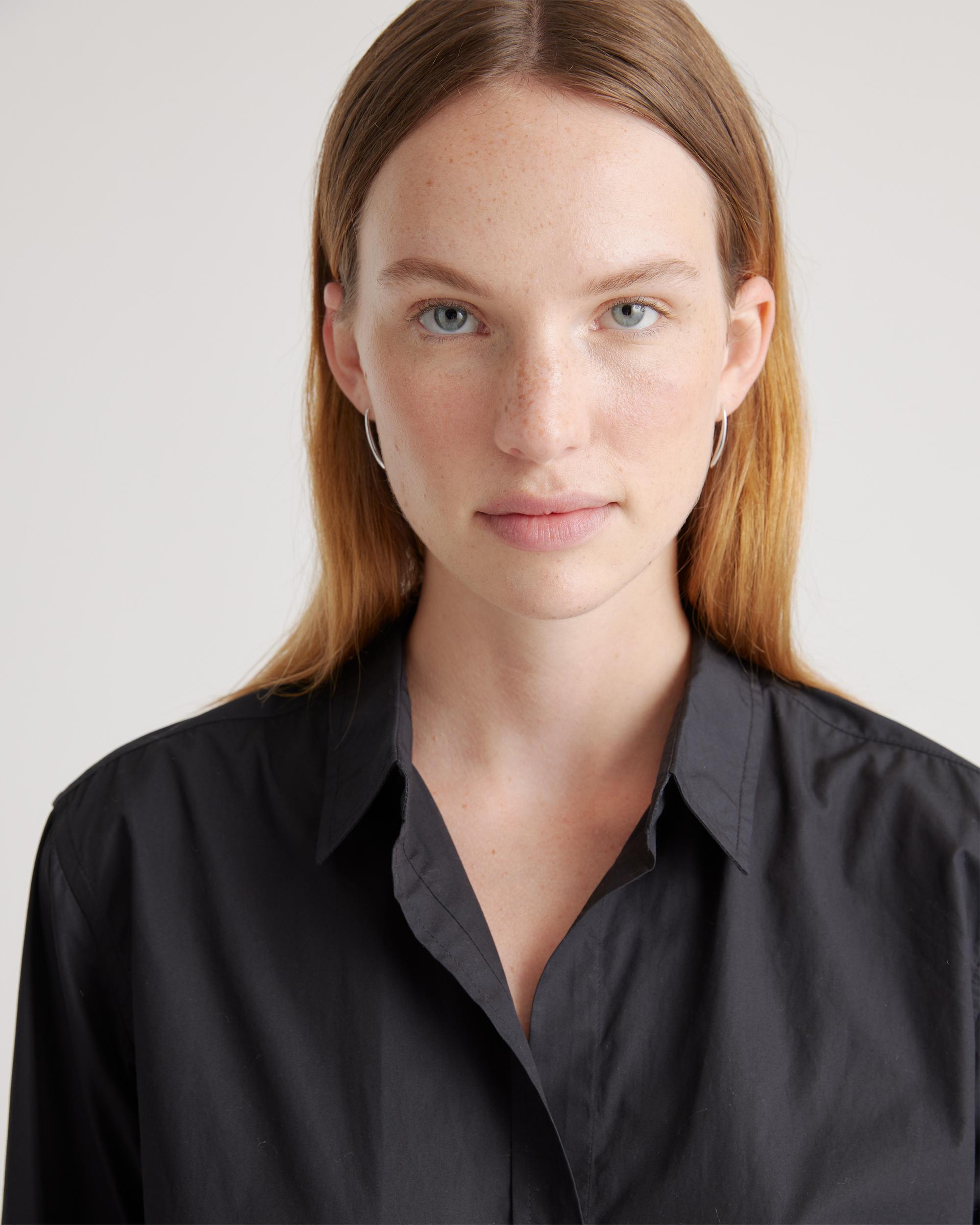 Quince | Women's Poplin Long Sleeve Shirt Size XL, Organic Cotton Product Image