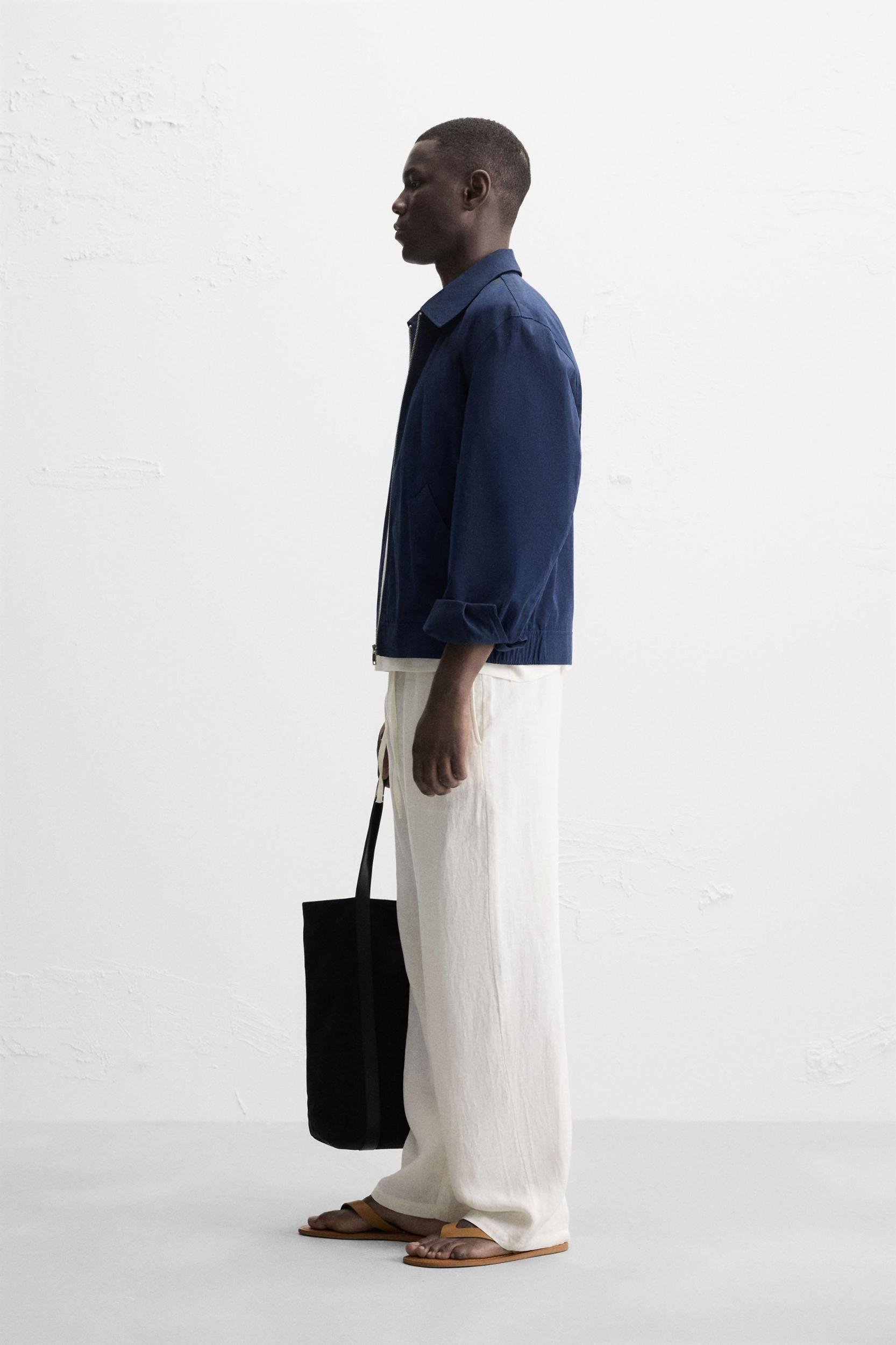 REGULAR FIT BOMBER JACKET Product Image