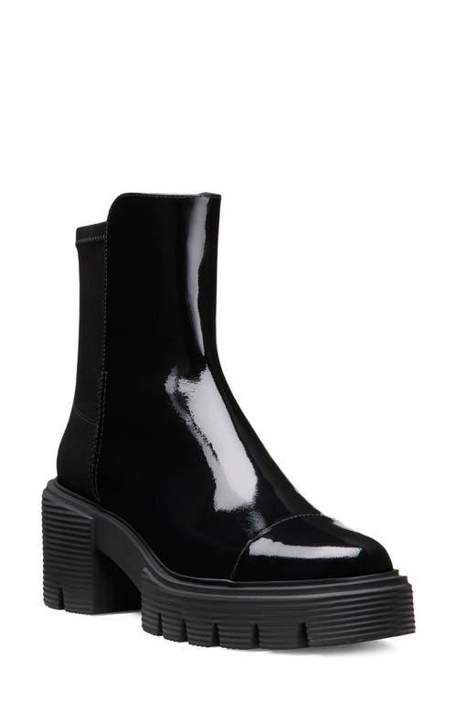 5050 Soho Patent Stretch Ankle Booties Product Image