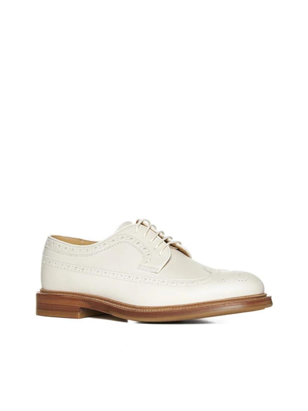 BRUNELLO CUCINELLI Flat Shoes In Beige Product Image