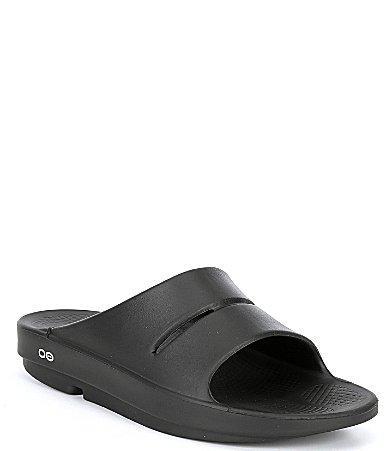 OOFOS Mens OOahh Machine Washable Slide Sandals Product Image