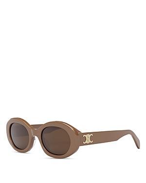 Celine Triomphe Oval Sunglasses, 52mm Product Image