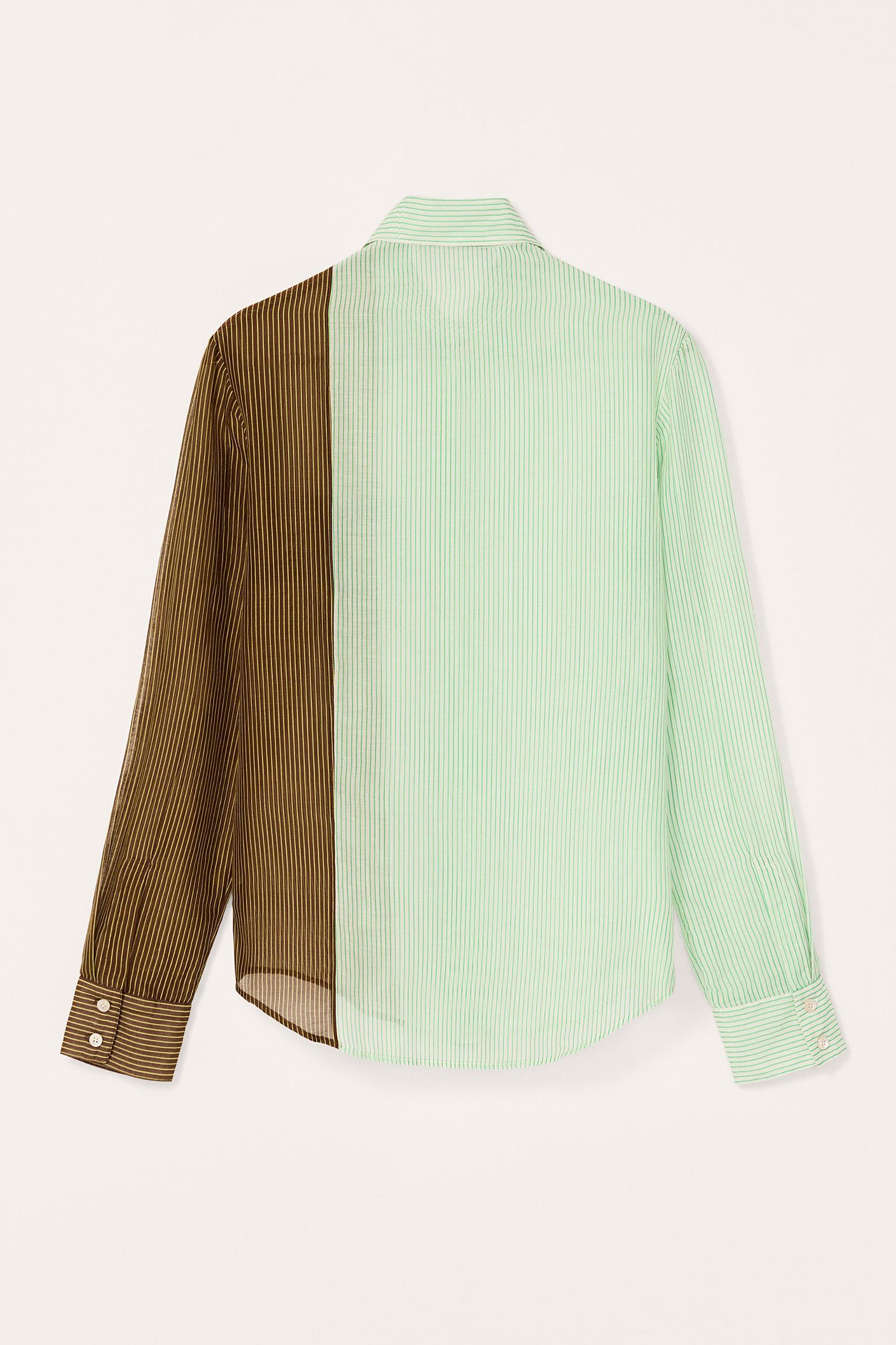 LIMITED EDITION STRIPED COLOR BLOCK SHIRT Product Image