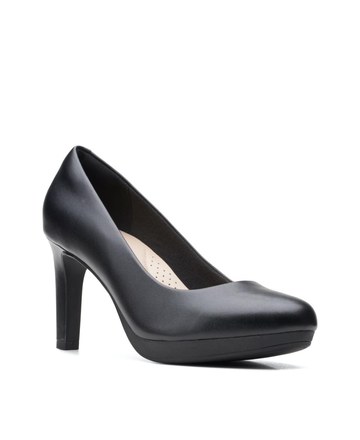 Clarks® Ambyr Joy Women's Leather Pumps, Size: 5, Black Product Image