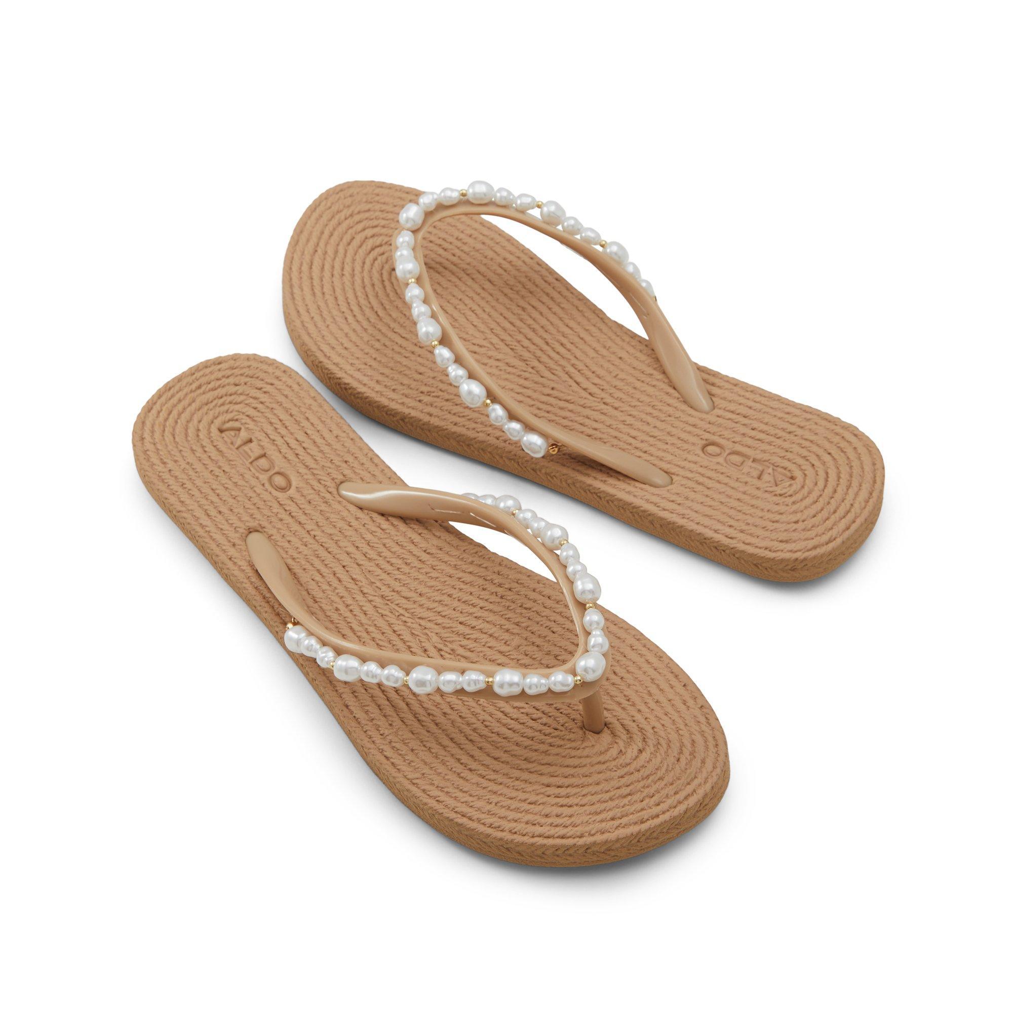 Acaena Natural Women's Jelly Sandals & Flip Flops | ALDO US Product Image