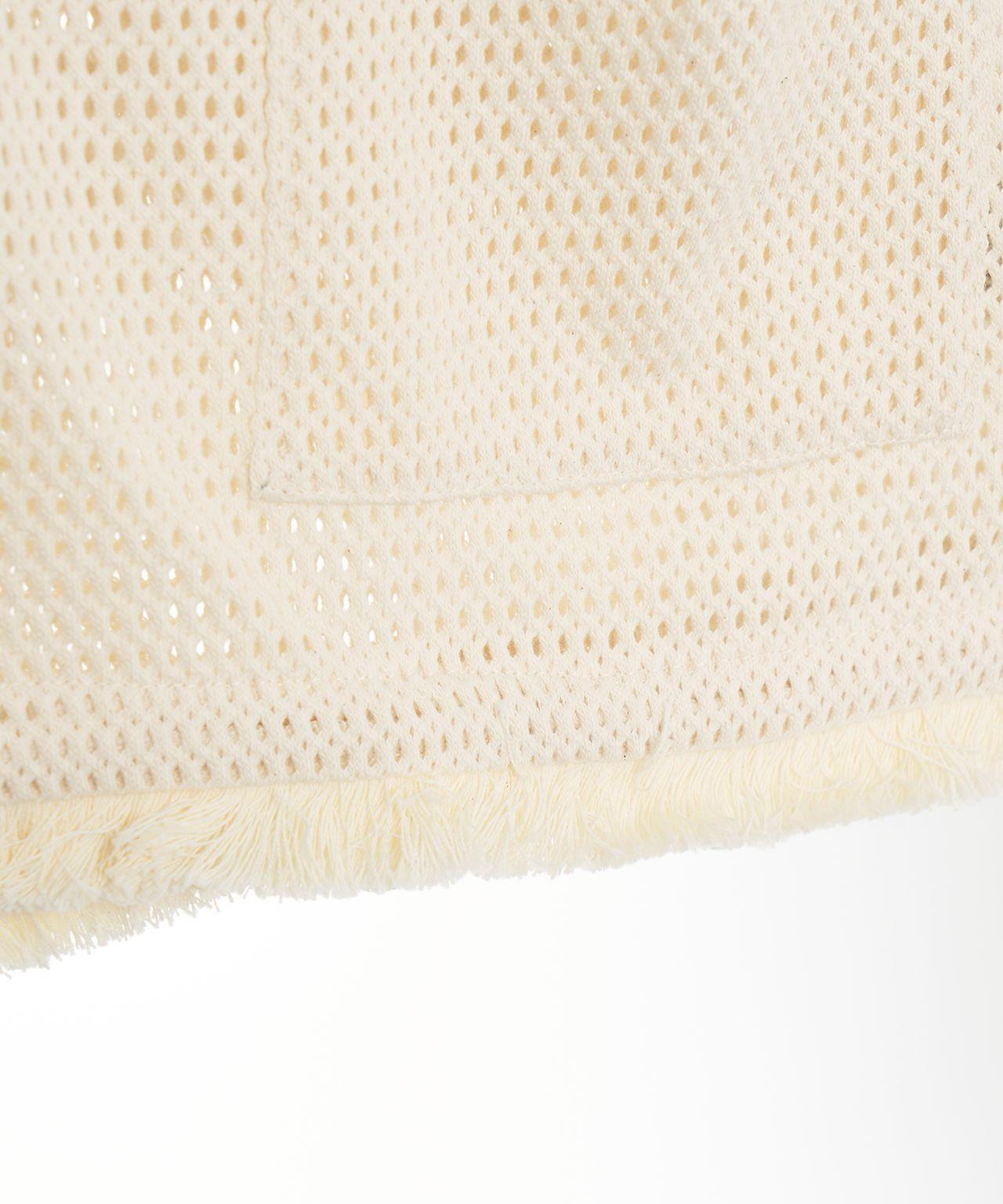 Net cardigan 'Ecru' Product Image