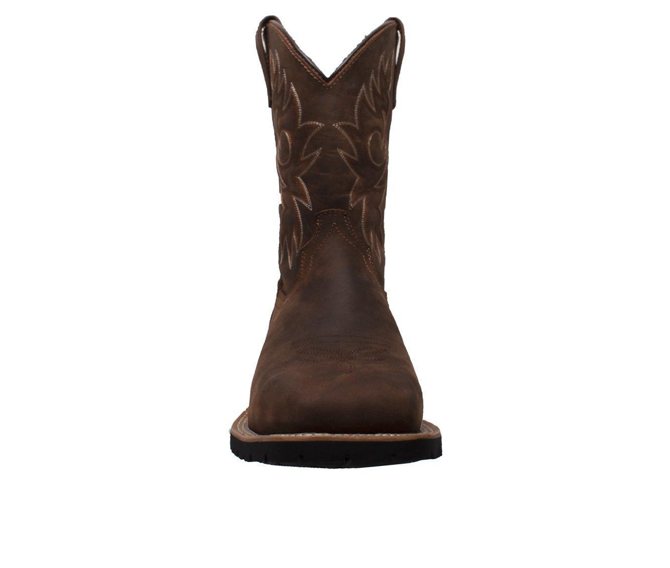 Men's AdTec 12" Steel Toe Work Western Cowboy Boots Product Image