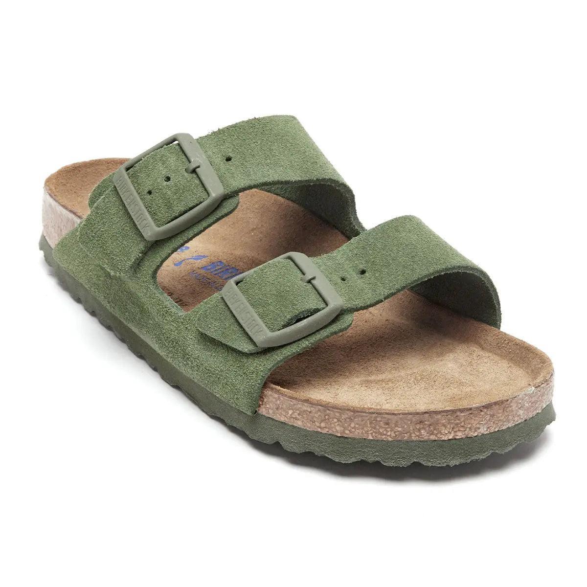 Birkenstock Arizona Soft Footbed Suede Leather Sandals Product Image