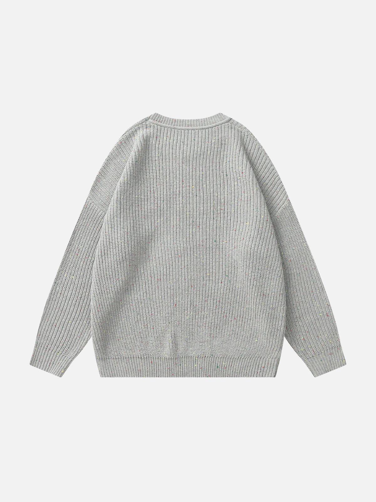 Aelfric Eden Colorful Point Knit Sweater Product Image