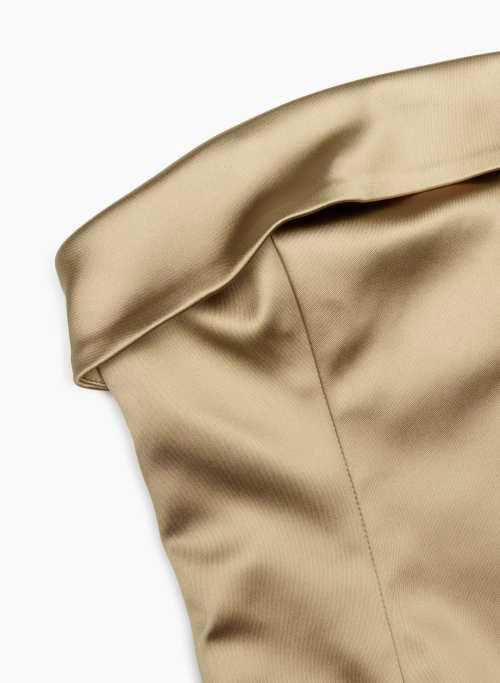 shimmer satin bustier Product Image