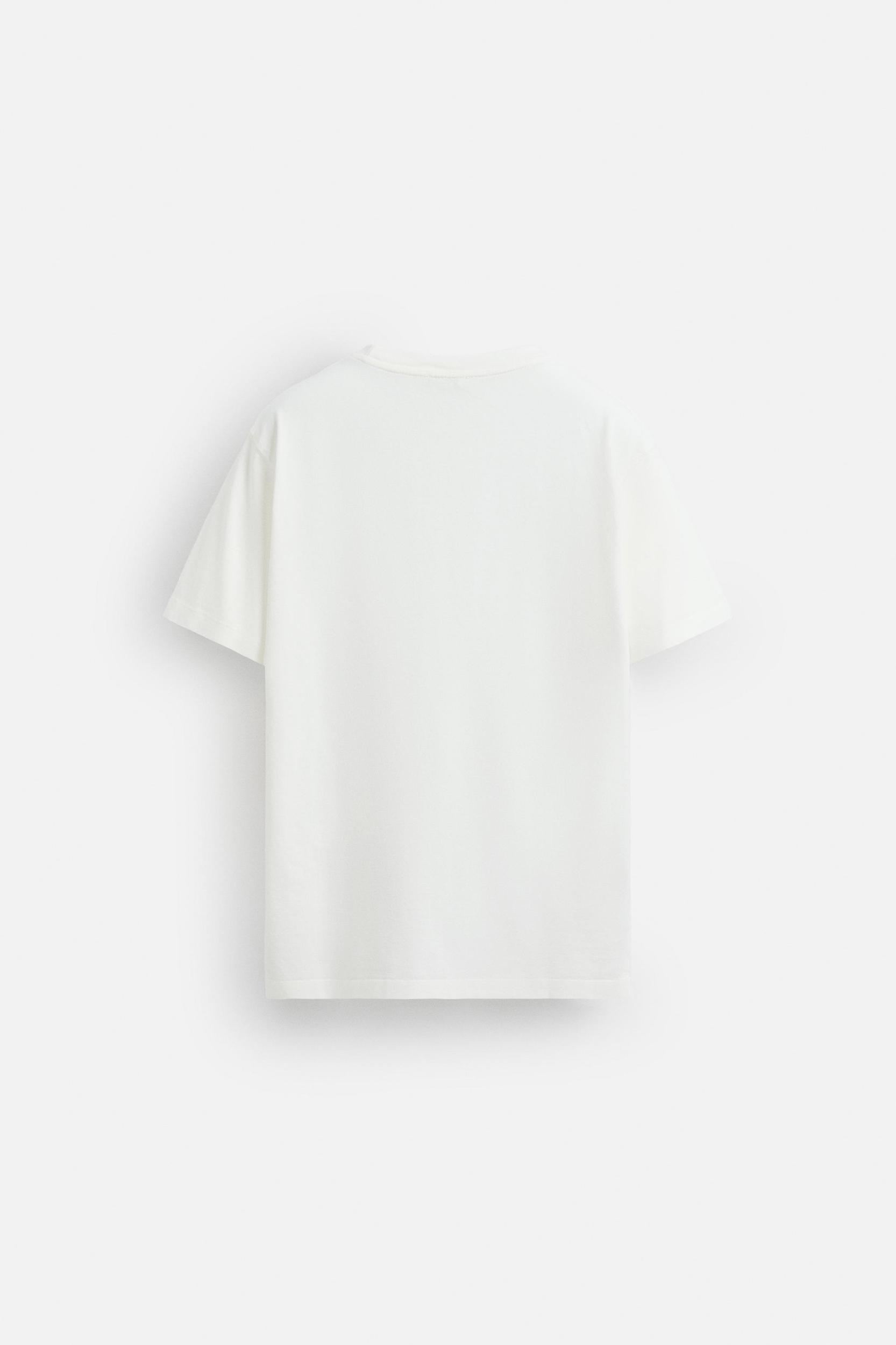 CONTRAST PRINT T-SHIRT Product Image