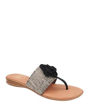 Andre Assous Womens Nara Slip On Thong Slide Sandals Product Image