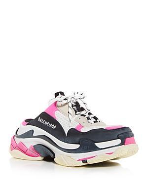 Balenciaga Womens Triple S Mule Sneakers Product Image