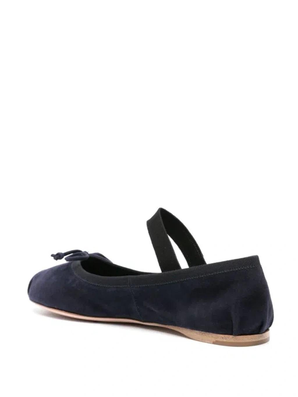 logo-strap ballerina shoes Product Image