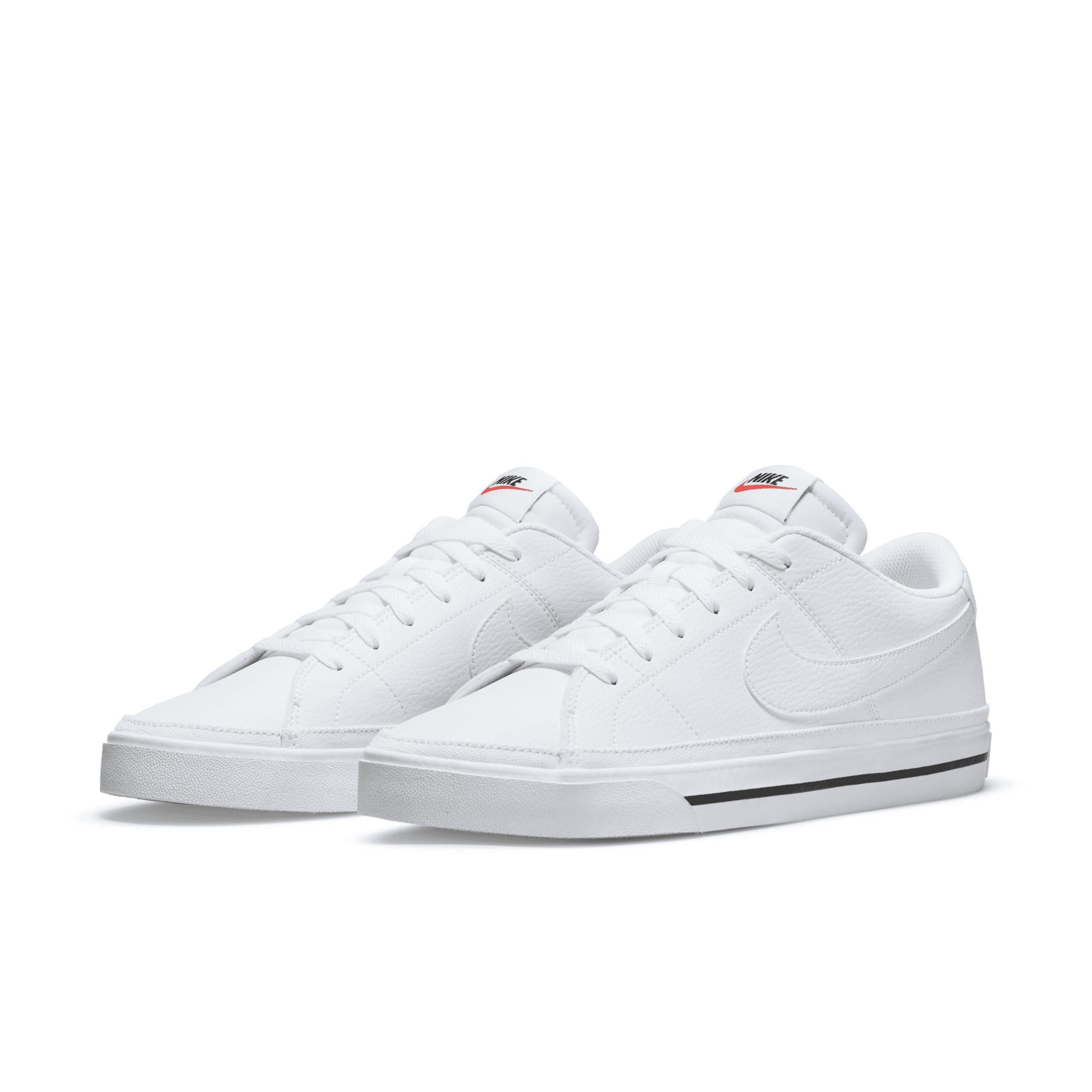 Nike Court Legacy Men's Shoes, Size: 14, White Black Ochre Product Image