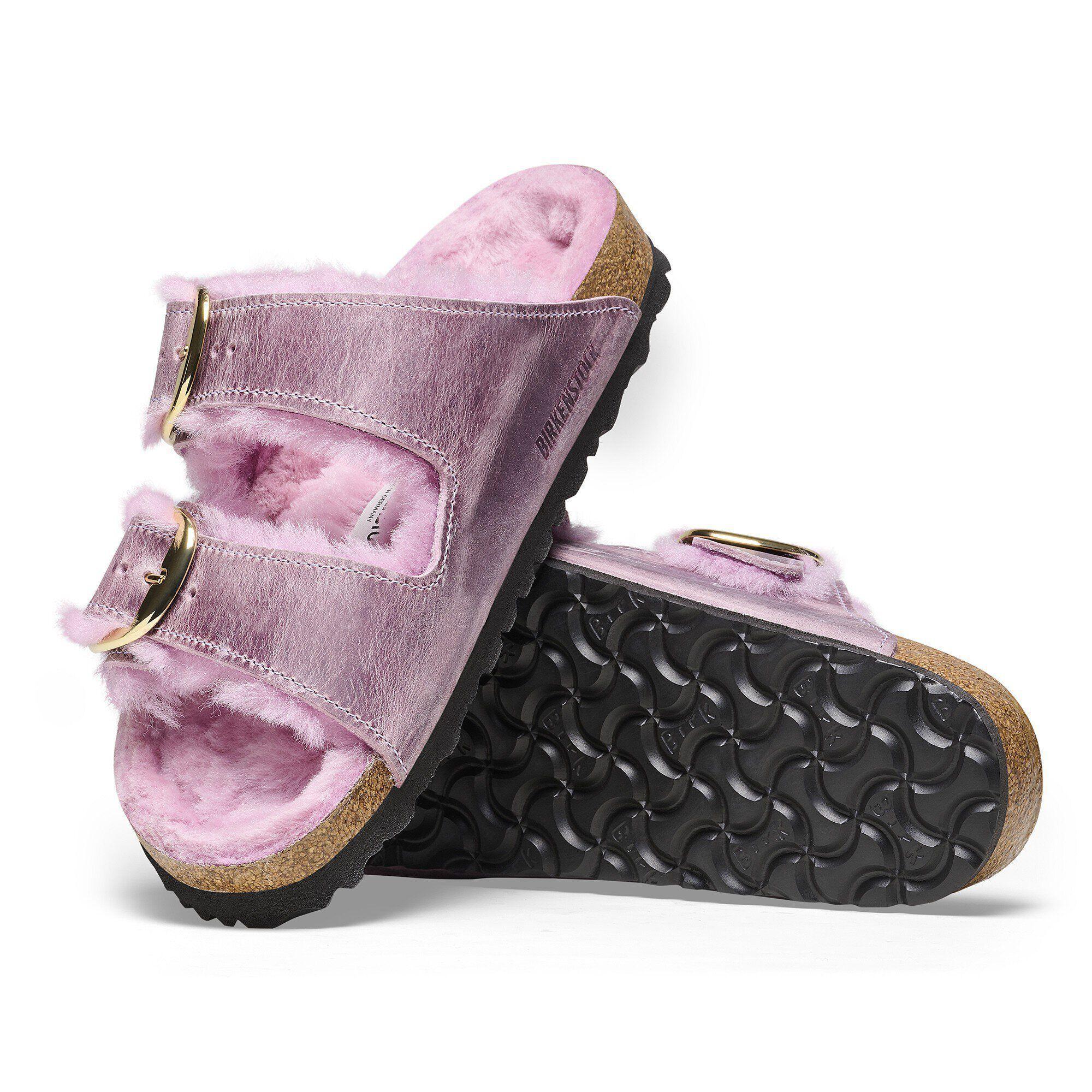 Arizona Big Buckle Shearling Natural Leather Oiled Product Image