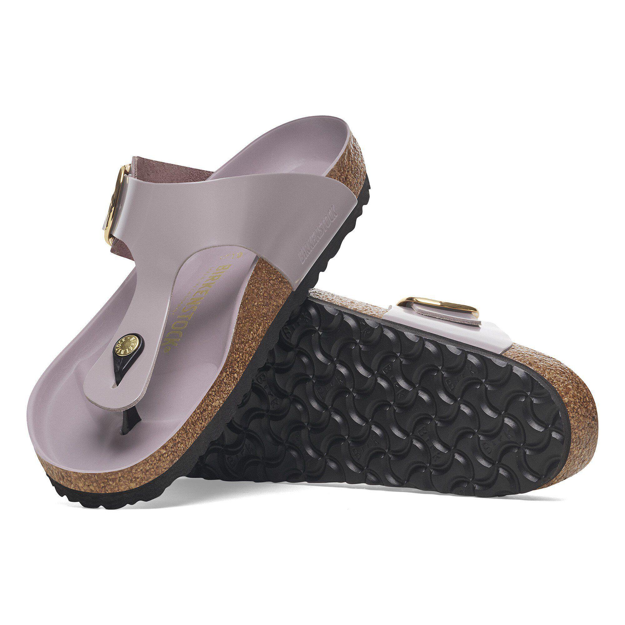 Gizeh Big Buckle Natural Leather Patent Product Image