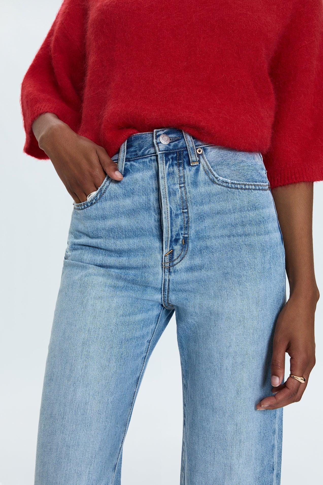 Cassie Super High Rise Straight- Savvy Vintage Product Image