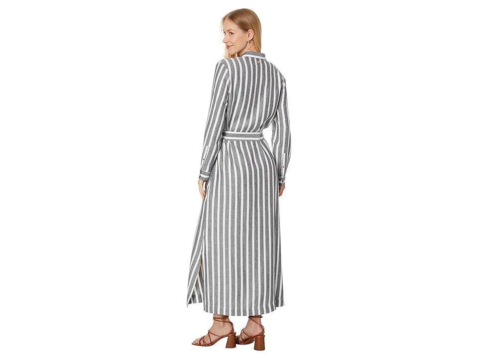 Womens Annalise Stripe Maxi Shirtdress Product Image