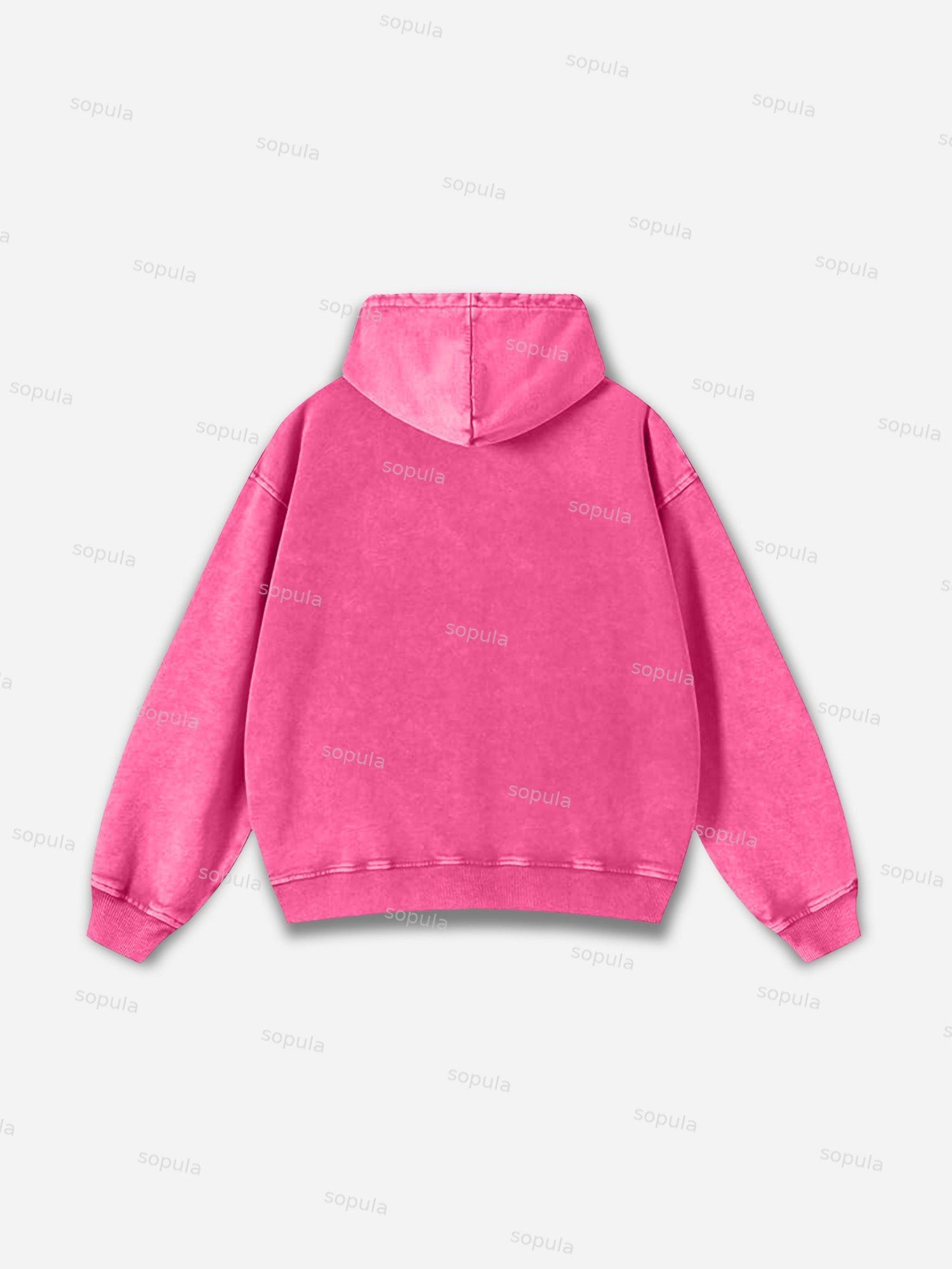 Sopula The Illest Villain Mf Doom Graphic Washed Hoodie Product Image