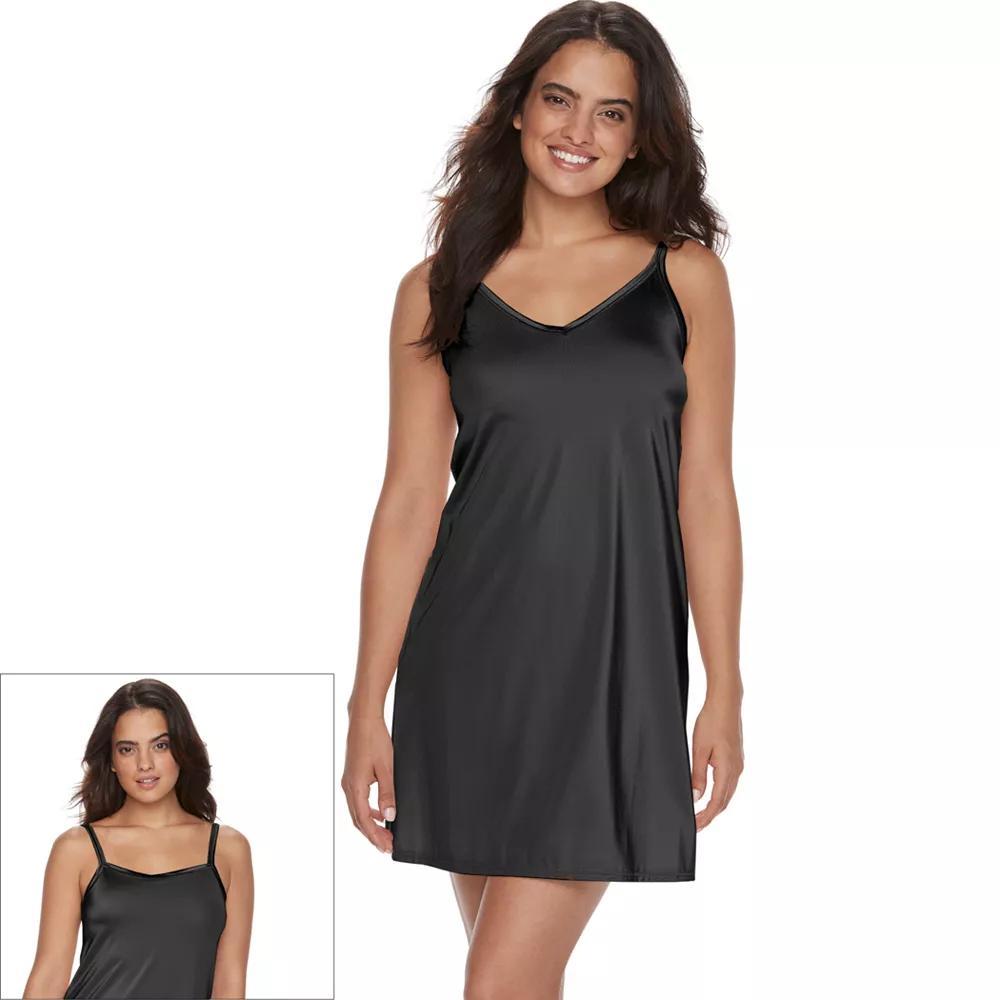 Vanity Fair Lingerie® Daywear Solutions Spinslip 32-in. 10158 - Women's, Size: 38 32, Black Product Image