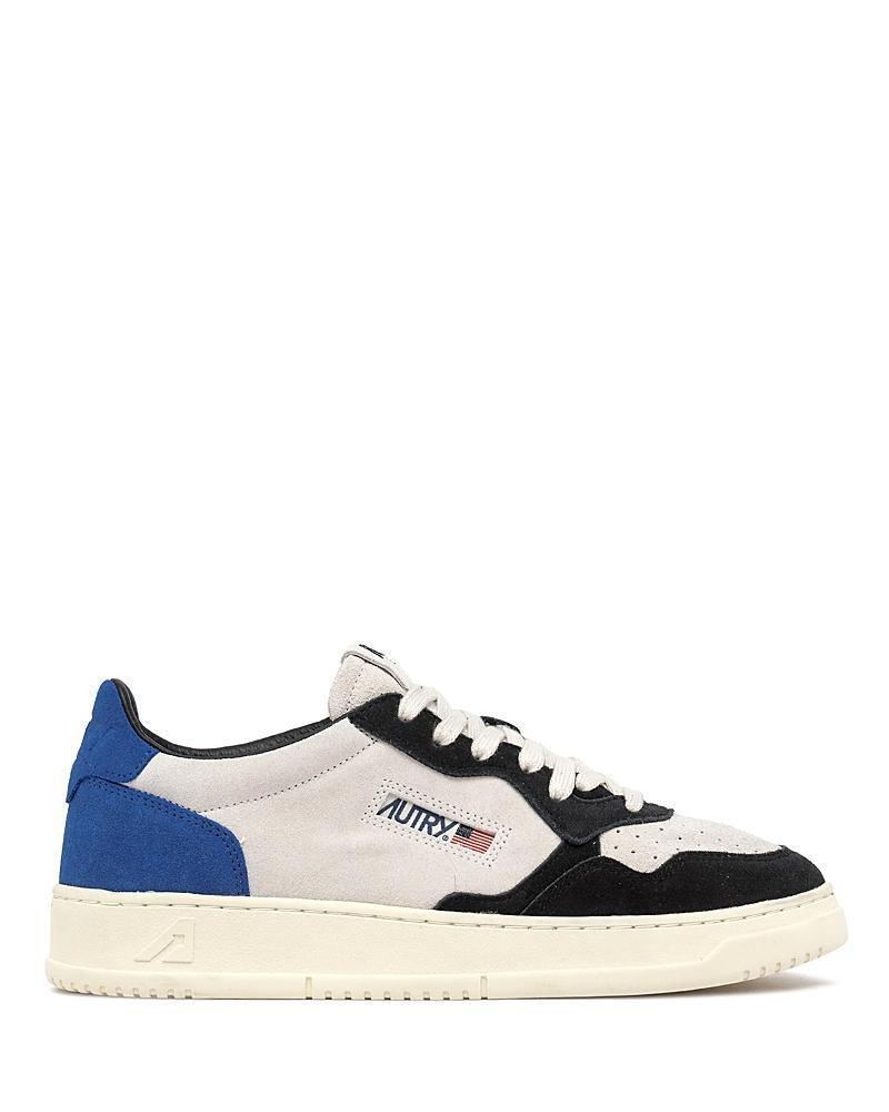Autry Mens Medalist Leather Low Top Sneakers Product Image