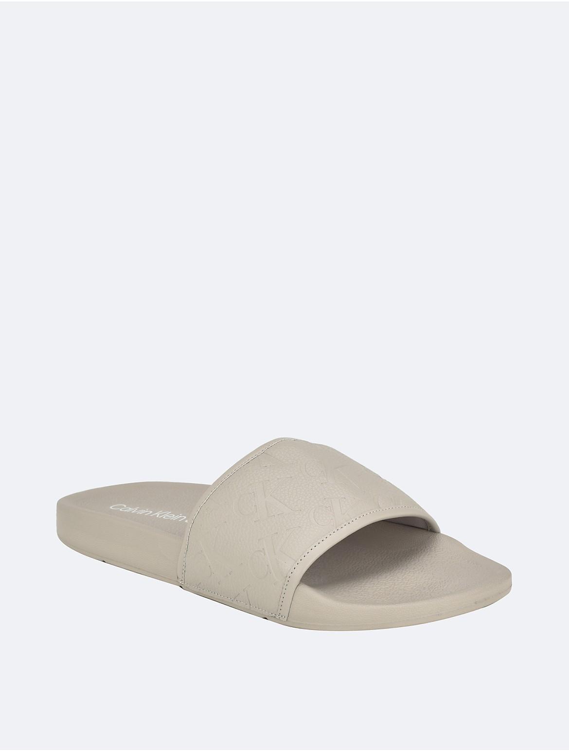 Calvin Klein Men's Men's Enny Slide - Black - 8 Product Image