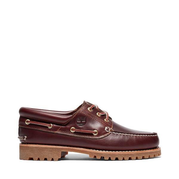 Timberland Mens 3-Eye Lug Handsewn Leather Boat Shoes Product Image