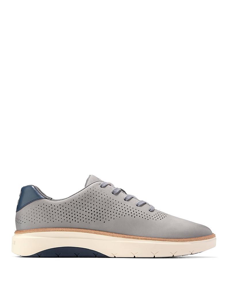 Cole Haan Mens GrandPr FLOWERFAM Laser Nubuck Lace Up Sneakers Product Image