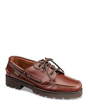 G.H. Bass Mens Ranger Camp Suede Lug Sole Moccasins Product Image