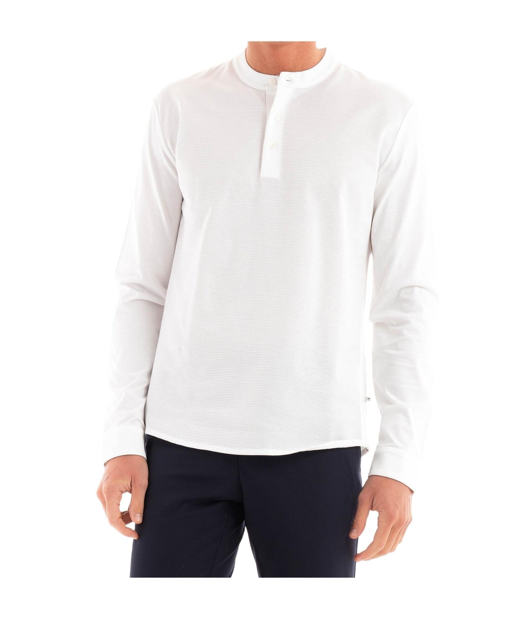 HUGO BOSS Long-sleeved T-shirt In White Product Image