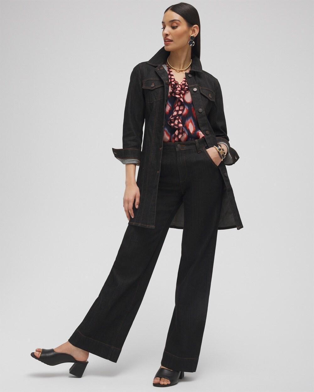 High Rise Wide Leg Jeans Product Image