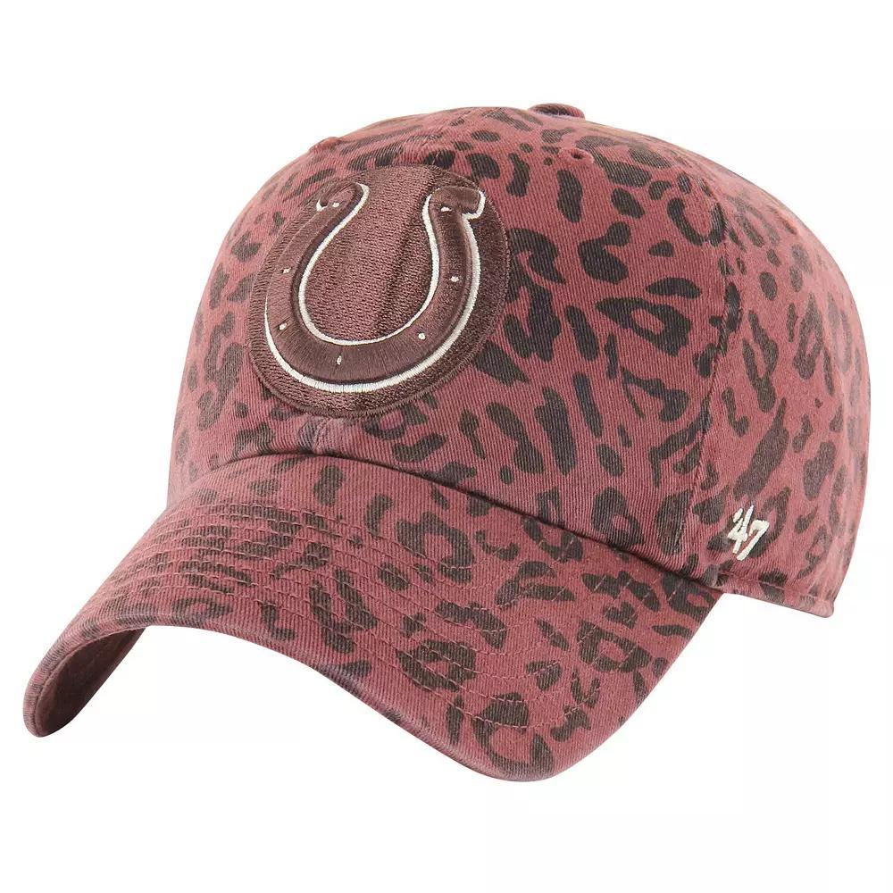 Women's '47  Brown Indianapolis Colts Tawny Clean Up Adjustable Hat Product Image