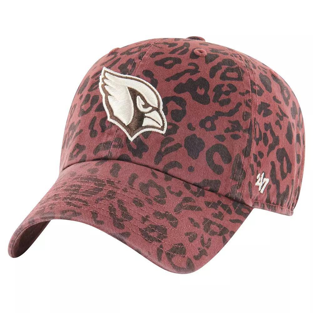 Women's '47  Brown Arizona Cardinals Tawny Clean Up Adjustable Hat Product Image